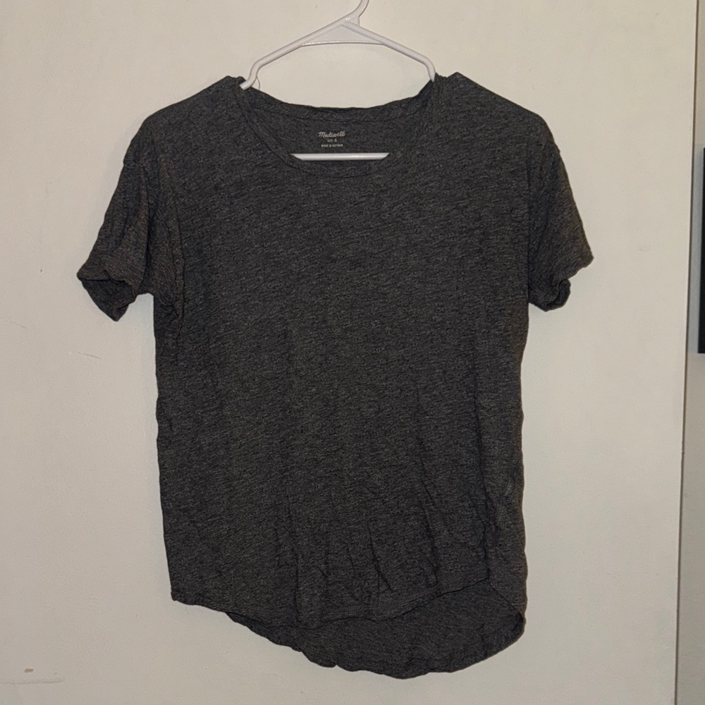 Madewell Heathered Gray Tee